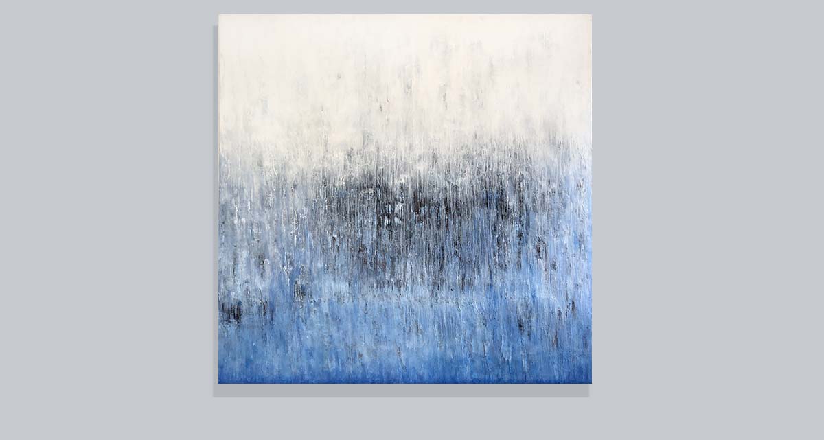 oil painting yellow, grey