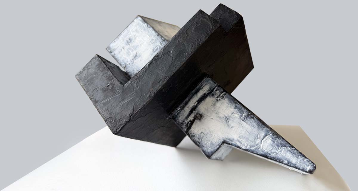 wood sculpture and oil paint